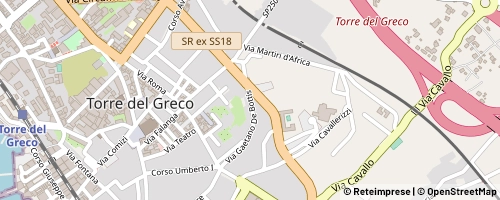 Mappa Torre del Greco