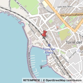 Mappa Via Calastro, 17-19, 80059 Torre del Greco, Napoli (Campania)