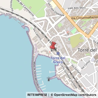 Mappa Via Calastro, 13, 80059 Torre del Greco, Napoli (Campania)