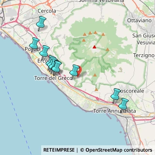 Mappa Via Lamaria Ruospo, 80059 Torre del Greco NA, Italia (4.23727)