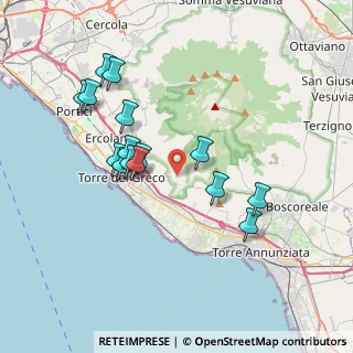 Mappa Via Lamaria Ruospo, 80059 Torre del Greco NA, Italia (3.79267)