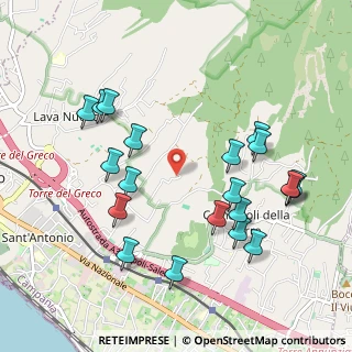 Mappa Via Lamaria Ruospo, 80059 Torre del Greco NA, Italia (1.152)