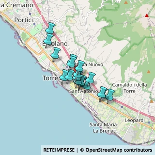 Mappa Via Cefalonia, 80059 Torre del Greco NA, Italia (1.20389)