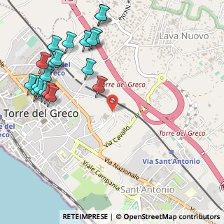 Mappa Via Cefalonia, 80059 Torre del Greco NA, Italia (0.725)