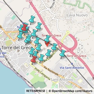 Mappa Via Cefalonia, 80059 Torre del Greco NA, Italia (0.4775)