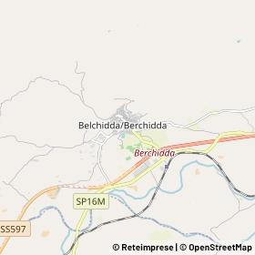 Mappa Berchidda