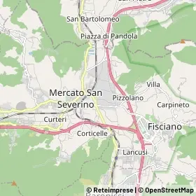 Mappa Mercato San Severino