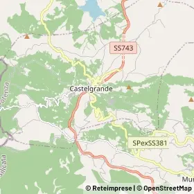 Mappa Castelgrande
