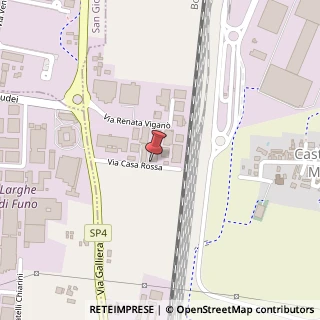 Mappa Via Casa Rossa, 28, 40010 Bentivoglio, Bologna (Emilia Romagna)