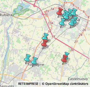 Mappa Via Del Monastero, 41126 Modena MO, Italia (4.48571)