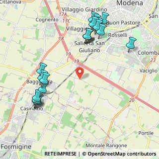 Mappa Strada Cadiane, 41126 Modena MO, Italia (2.526)