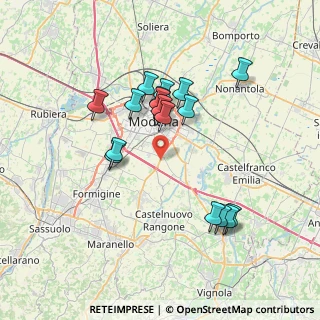 Mappa Via Bellaria, 41100 Modena MO, Italia (6.79882)
