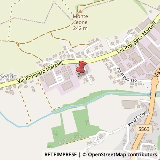 Mappa Via Prospero Martelli, 7, 42030 Vezzano sul Crostolo, Reggio nell'Emilia (Emilia Romagna)