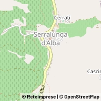 Map Serralunga d'Alba