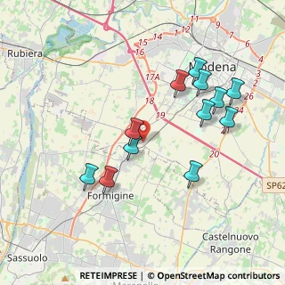Mappa AUSL Centro Servizi, 41126 Baggiovara MO, Italia (3.86333)