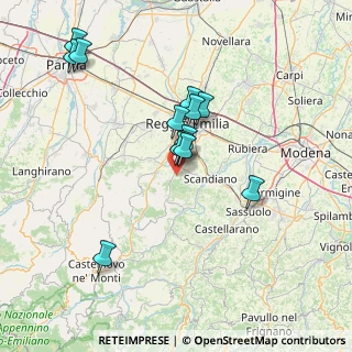 Mappa Via Castellana, 42020 Albinea RE, Italia (13.50692)