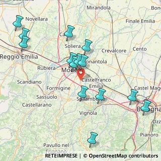 Mappa Via S. Damaso, 41126 Modena MO, Italia (17.89143)