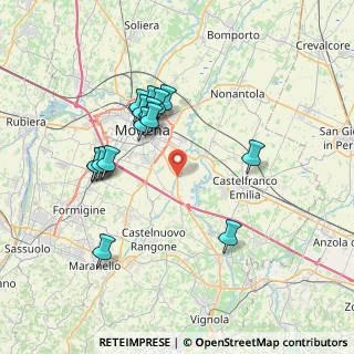 Mappa Via S. Damaso, 41126 Modena MO, Italia (7.058)
