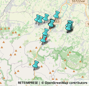 Mappa Via Vendina, 42030 Vezzano Sul Crostolo RE, Italia (3.455)