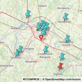 Mappa SS724dir, 41126 Modena MO, Italia (7.95)