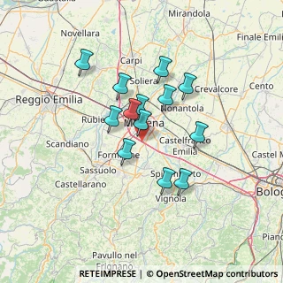 Mappa SS724dir, 41126 Modena MO, Italia (10.93)