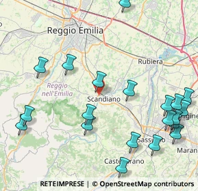Mappa Via Caduti di Nassirya, 42019 Scandiano RE, Italia (10.6715)