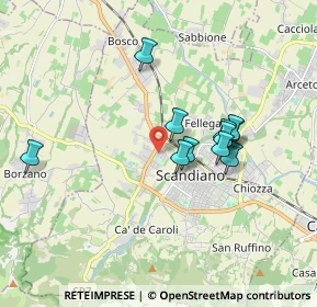 Mappa Via Caduti di Nassirya, 42019 Scandiano RE, Italia (1.52545)