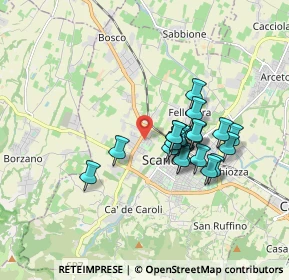 Mappa Via Caduti di Nassirya, 42019 Scandiano RE, Italia (1.435)