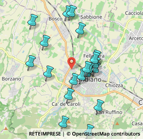 Mappa Via Caduti di Nassirya, 42019 Scandiano RE, Italia (1.8825)