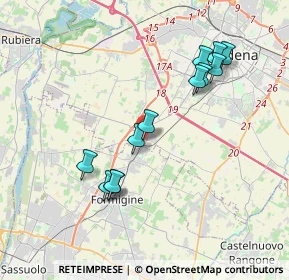 Mappa Stradello Fossa Buracchione, 41126 Modena MO, Italia (3.69)