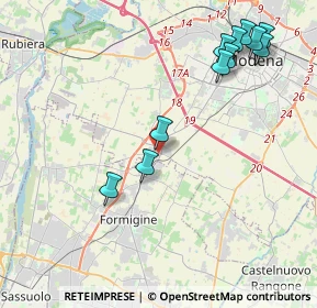 Mappa Stradello Fossa Buracchione, 41126 Modena MO, Italia (4.74636)