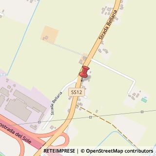 Mappa Strada Bellaria, 135, 41126 Modena, Modena (Emilia Romagna)