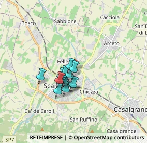 Mappa Via Cesare Beccaria, 42019 Scandiano RE, Italia (1.08154)