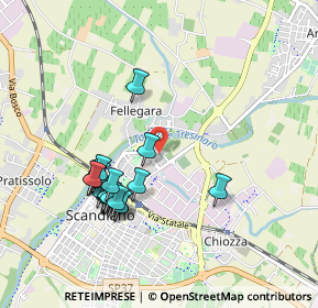 Mappa Via Cesare Beccaria, 42019 Scandiano RE, Italia (0.926)