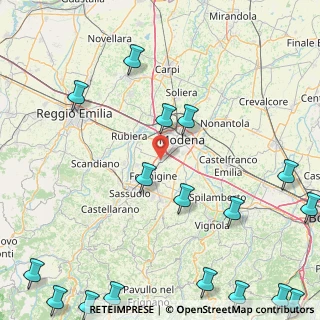 Mappa Via Luigi Settembrini, 41126 Modena MO, Italia (28.38889)
