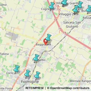 Mappa Via Luigi Settembrini, 41126 Modena MO, Italia (3.5425)