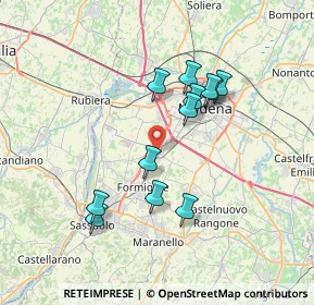 Mappa 41126 Baggiovara MO, Italia (6.47417)
