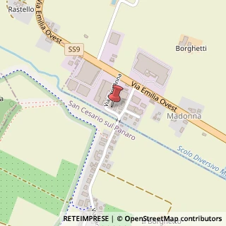 Mappa Via Sant Anna, 13, 41013 Castelfranco Emilia, Modena (Emilia Romagna)