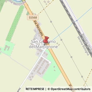 Mappa Via toselli a. 35, 40011 Anzola dell'Emilia, Bologna (Emilia Romagna)