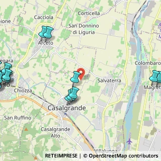 Mappa Casalgrande, 42013 Casalgrande RE, Italia (3.6045)