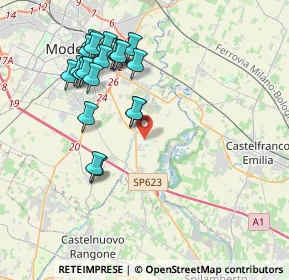 Mappa 41126 San Damaso MO, Italia (4.0145)