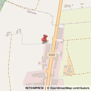 Mappa Via frassinetto 2, 12040 Genola, Cuneo (Piemonte)