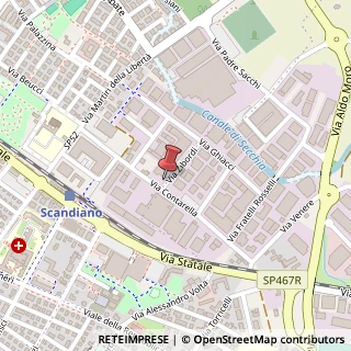 Mappa Via Zibordi G., 3, 42019 Scandiano, Reggio nell'Emilia (Emilia Romagna)