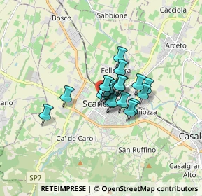 Mappa Piazza Laura Bassi, 42019 Scandiano RE, Italia (0.9035)