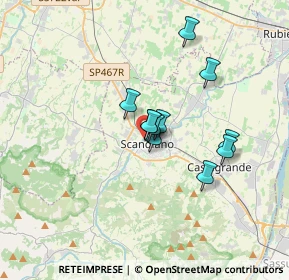 Mappa Piazza Laura Bassi, 42019 Scandiano RE, Italia (2.37182)