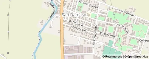 Mappa Módena