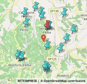 Mappa Via Roddino, 12050 Serralunga d'Alba CN, Italia (2.247)