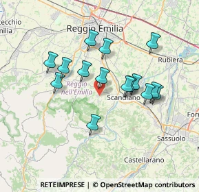 Mappa , 42020 Borzano RE, Italia (6.268)