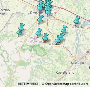 Mappa , 42020 Borzano RE, Italia (9.115)