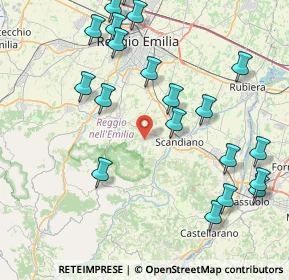 Mappa , 42020 Borzano RE, Italia (9.822)